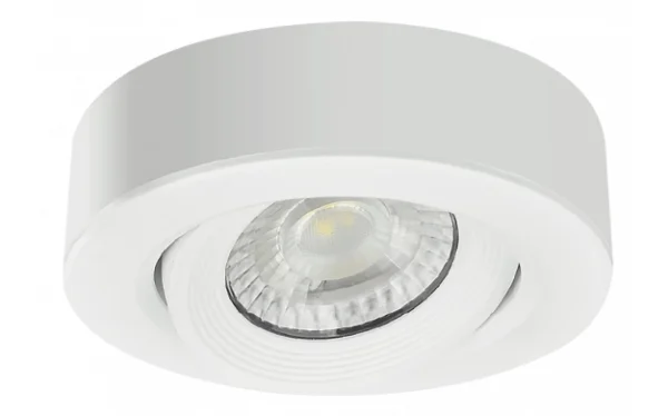 LED DOWNLIGHT 5W 500LM CCT WHITE BODY SURFACE/BUILТ IN