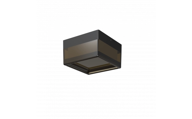 LED LIGHT 9W 900LM SQUARE BLACK ССТ IP65