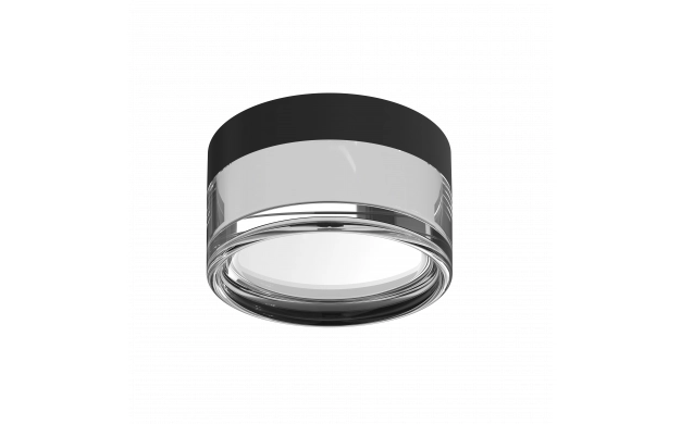 LED LIGHT 9W 900LM ROUND BLACK/WHITE ССТ IP65