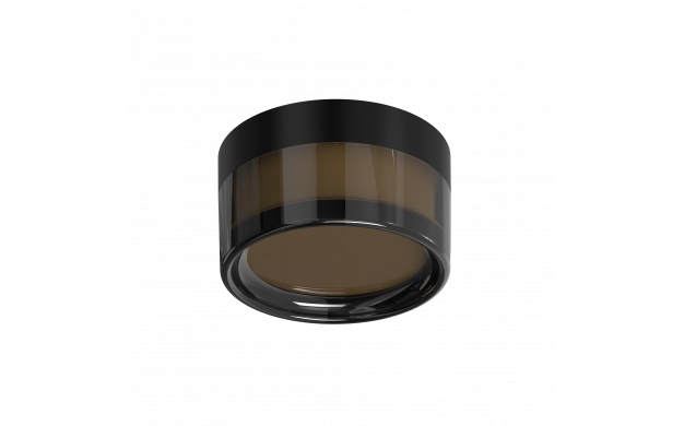 LED ОСВЕТИТЕЛ 9W 900LM КРЪГЪЛ ЧЕРЕН CCT IP65