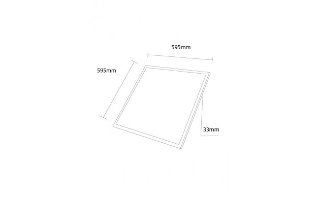 LED БЕКЛИТ ПАНЕЛ 60×60 30W 4200LM URG<19 ССТ STARSENSE ДРАЙВЕР