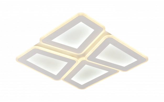 LED SEILING 128W 9600LM CCT WHITE /GREY WITH REMOTE CONTROL