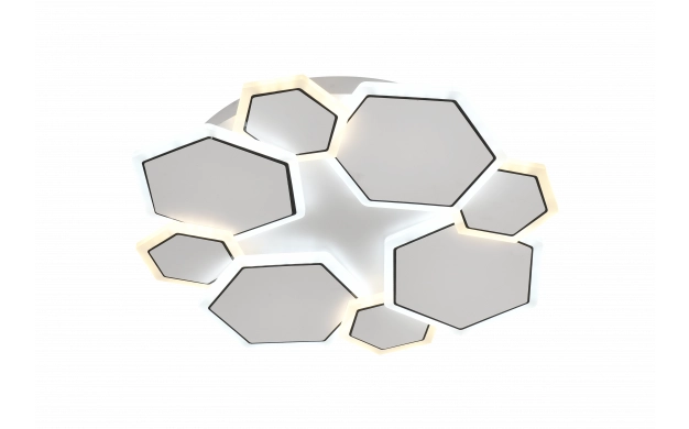 LED SEILING 68W 5100LM CCT WHITE /GREY WITH REMOTE CONTROL