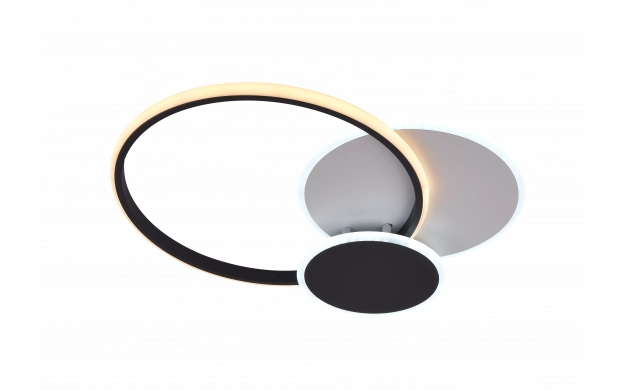 LED ОСВЕТИТЕЛНО ТЯЛО 78W 5850LM ССТ ЧЕРНО/БЯЛО С ДИСТАНЦИОННО УПРАВЛЕНИЕ