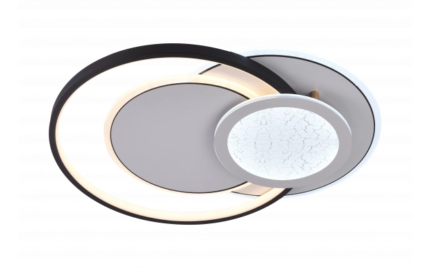 LED ОСВЕТИТЕЛНО ТЯЛО 86W 6300LM ССТ ЧЕРНО/БЯЛО С ДИСТАНЦИОННО УПРАВЛЕНИЕ