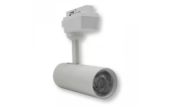 LED Track Light 12W 220V 2700К Bridgelux COB Chip White Body