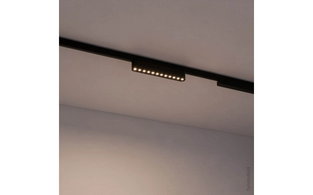 LED MAGNETIC LINEAR DIODE LIGHT 12W 1200LM 48V 222mm 36° 3000K M05