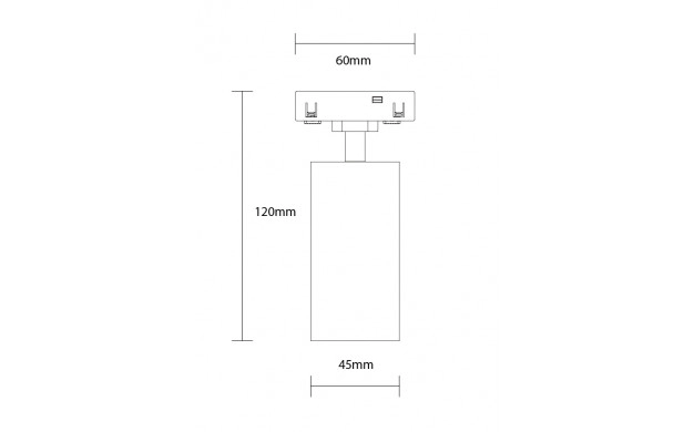 LED МАГНИТЕН ПРОЖЕКТОР 12W 960LM 48V 24° 3000К М05