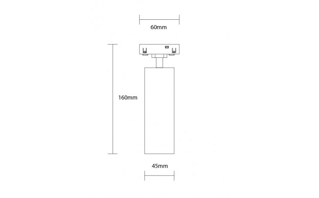 LED MAGNETIC SPOT FLOODLIGHT 15W 1200LM 48V 24° 3000K M05