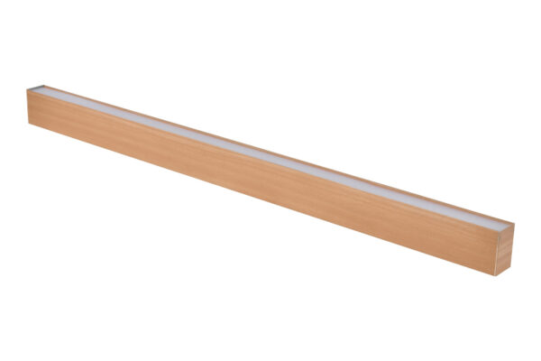 LED ЛИНЕЕН ОСВЕТИТЕЛ 38W 3800LM 120см CCT ДЪРВО IP20 ПЛАСТМАСА