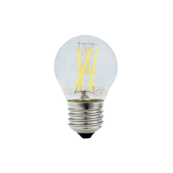 LED Filament Bulb E27 G45 4W Warm white