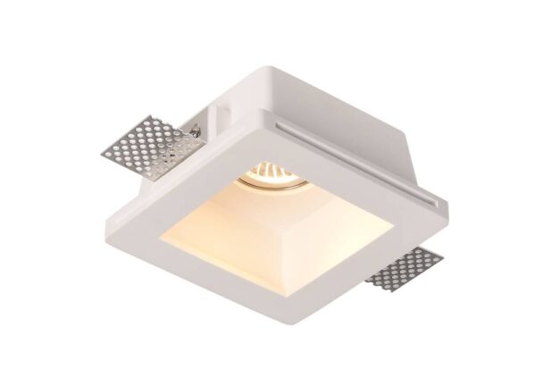 Ceiling Fitting Trimless Recessed Square GU10