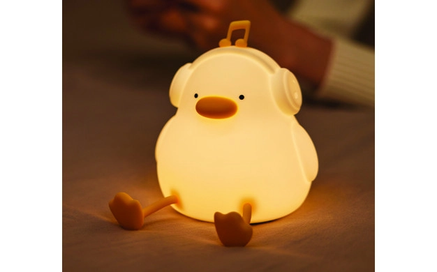 LED KIDS SILICONE LIGHT 2W 1200mAh 5V/1A 3000K- ENJOY DUCK
