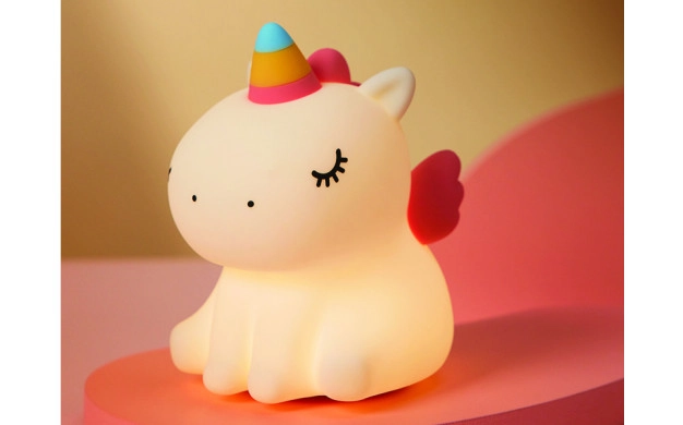 LED KIDS SILICONE LIGHT 2W 1200mAh 5V/1A 3000K-UNICORN