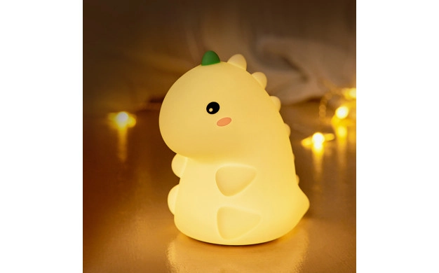 LED KIDS SILICONE LIGHT 2W 1200mAh 5V/1A 3000K- DINOSAUR