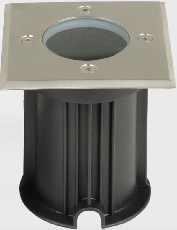 OUTDOOR SPOTLIGHTS 1xGU10 SQUARE IP67 BUILT IN