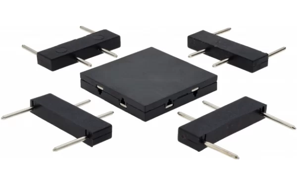 Black Cross Connector