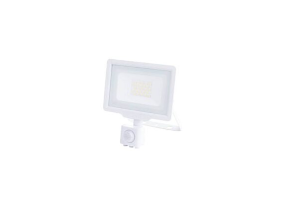 LED SMD Floodlight White City Line With PIR Sensor 30W Warm white