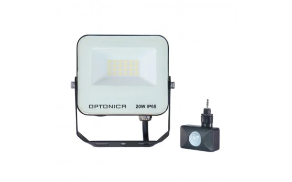 LED SMD FLOODLIGHT 20W 90LM/W BLACK 120° IP65 CCT