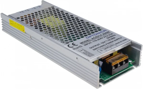 LED Power Supply Metal 3 Years Warranty 200W
