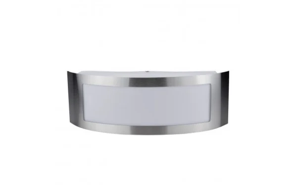 WALL LIGHT STAINLESS STEEL 1xE27 IP44