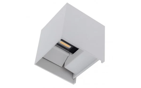 LED СТЕНЕН ОСВЕТИТЕЛ EPISTAR 12W 1320LM БЯЛО ТЯЛО 4000K IP54