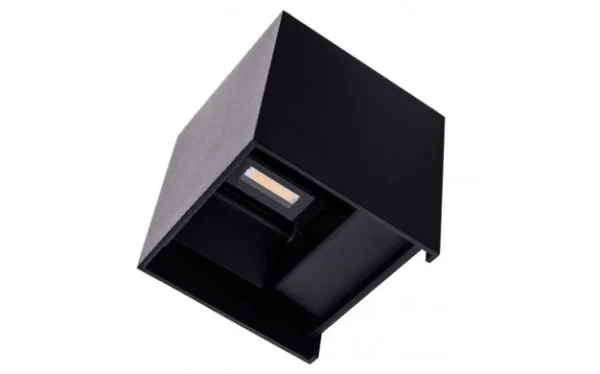 LED WALL LIGHT EPISTAR 6W 660LM BLACK BODY 3000K IP54