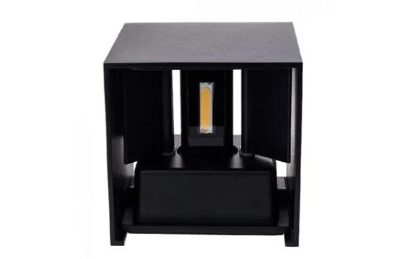 LED WALL LIGHT EPISTAR 6W 660LM BLACK BODY 3000K IP54