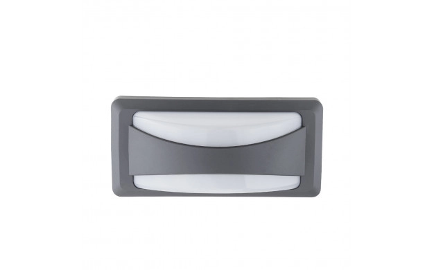 LED WALL LIGHT 12W 780LM GREY 4200K IP65