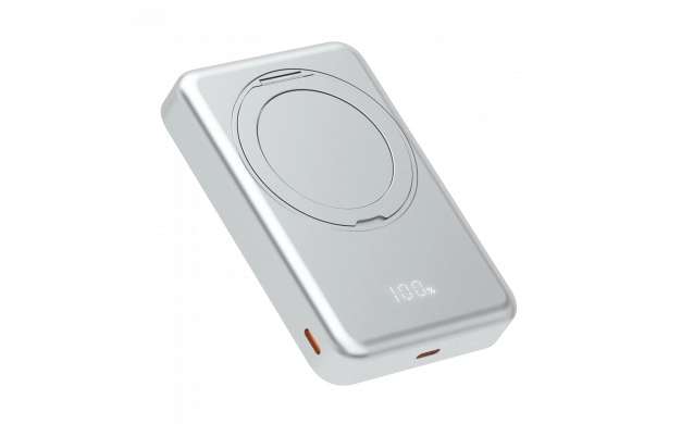 БЕЗЖИЧНА ПРЕНОСИМА БАТЕРИЯ 10000mAh TYPE-C БЯЛА