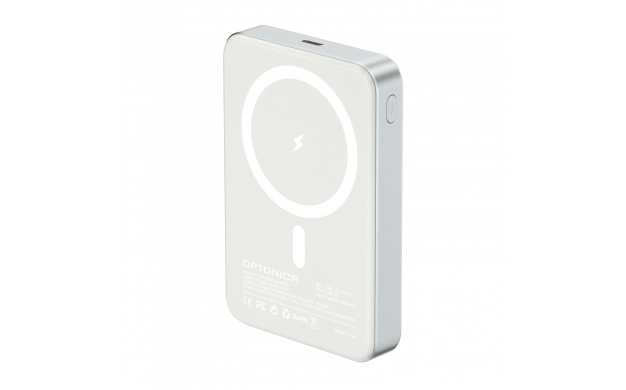 БЕЗЖИЧНА ПРЕНОСИМА БАТЕРИЯ 10000mAh TYPE-C БЯЛА