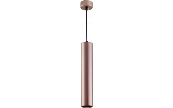 HANGING FIXTURE GU10 ALUMINIUM COFFEE GOLD BODY 5.5X30CM