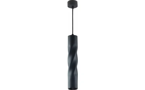 HANGING FIXTURE GU10 ALUMINIUM BLACK BODY 5.5X30CM