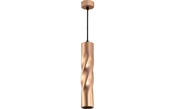 HANGING FIXTURE GU10 ALUMINIUM COFFEE GOLD BODY 5.5X30CM