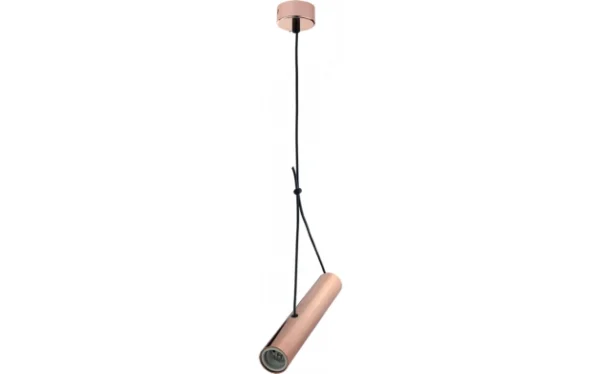 HANGING FIXTURE E27 ALUMINIUM ROSE GOLD BODY 4X40CM