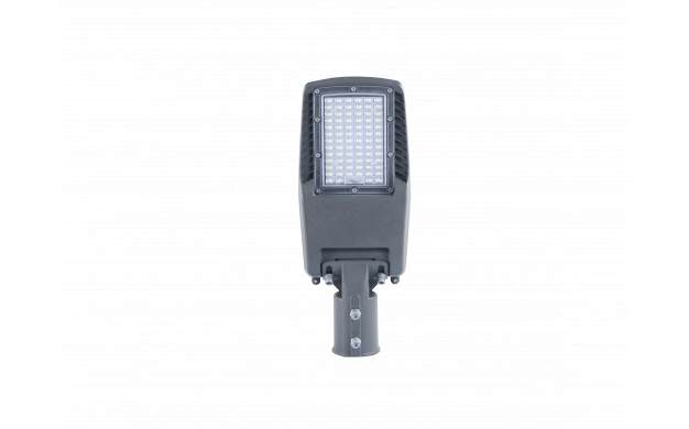 LED УЛИЧНО ОСВЕТЛЕНИЕ 50W 6500LM AC180-265V LUMILEDS-чип 75×135° 4000К IP65 NEMA ОСНОВА 5 ГОДИНИ ГАРАНЦИЯ