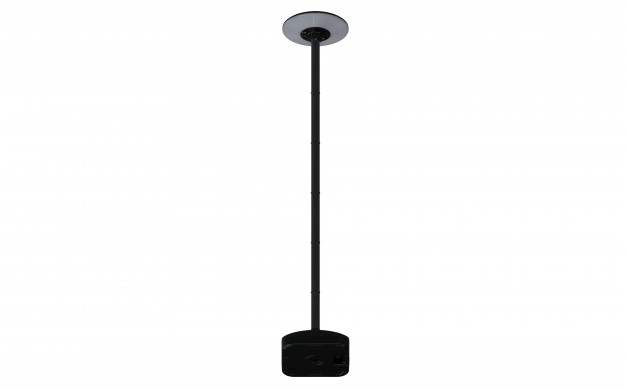LED СОЛАРНА ГРАДИНСКА/ПАРКОВА ЛАМПА 15W 1800LM CCT PIR СЕНЗОР+ ДИСТАНЦИОННО УПРАВЛЕНИЕ IP65